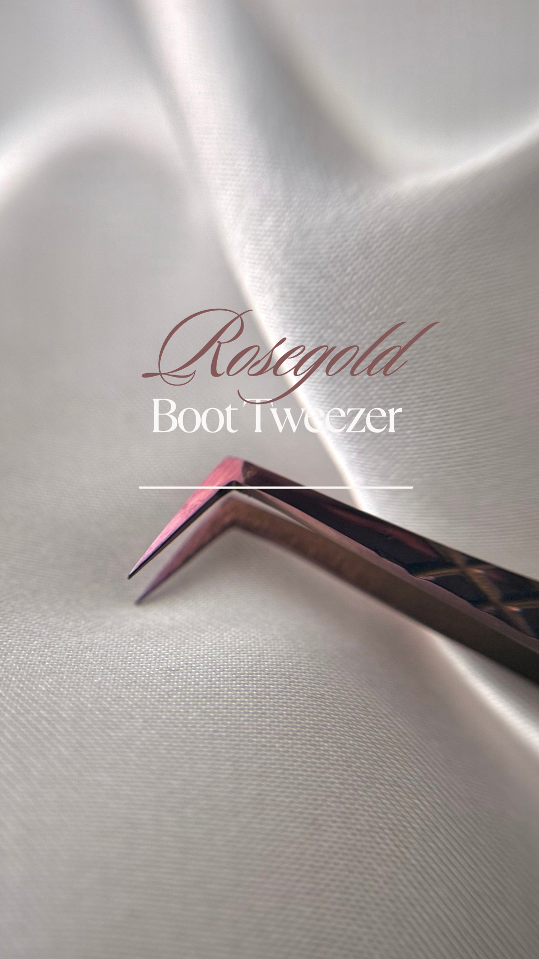 Rose Gold Boot Tweezers