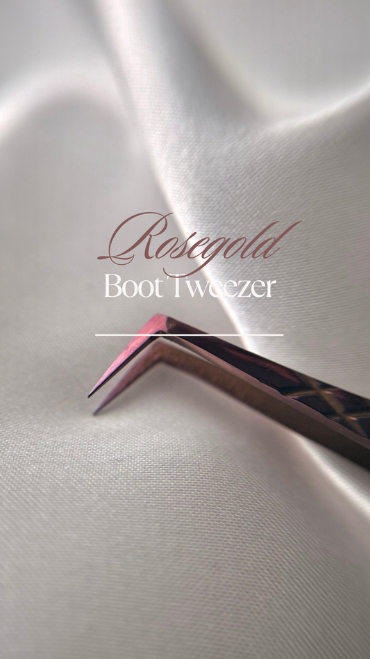 Rose Gold Boot Tweezers