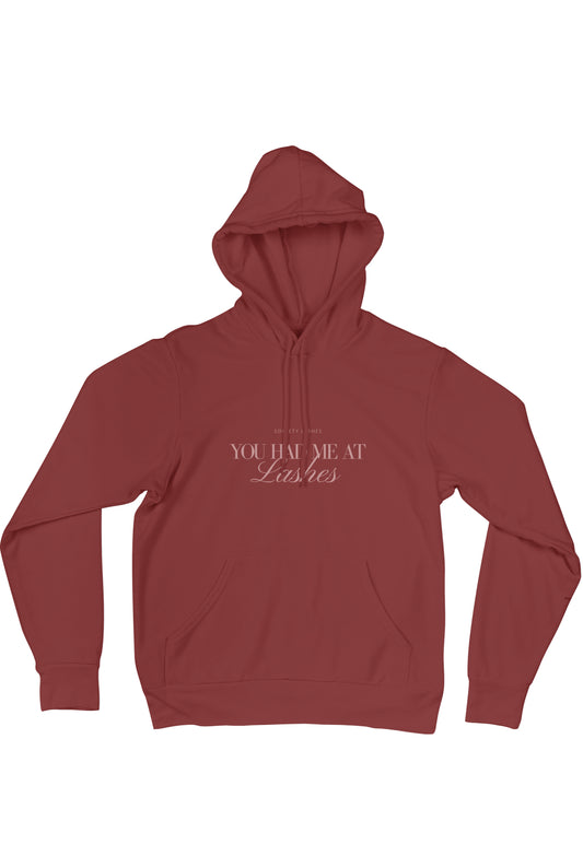 “You had me at lashes” Hoodie