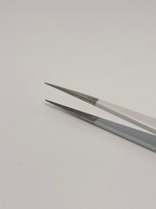 White Isolation Tweezers