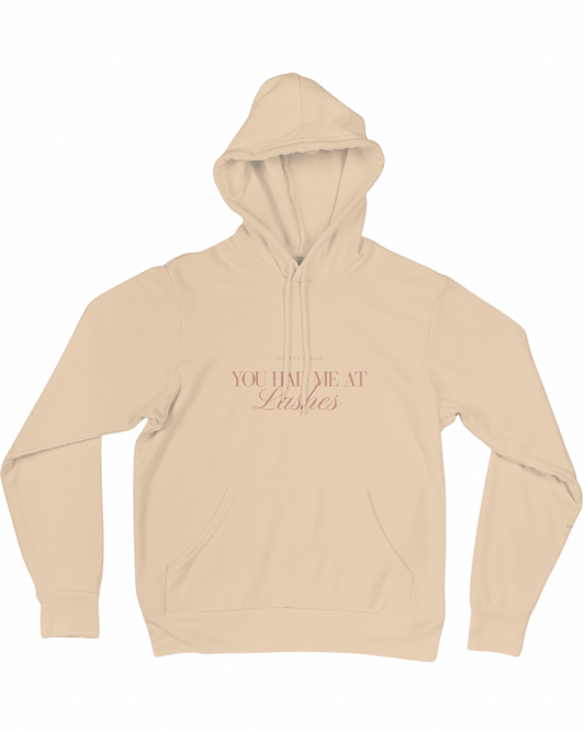 “You had me at lashes” Hoodie