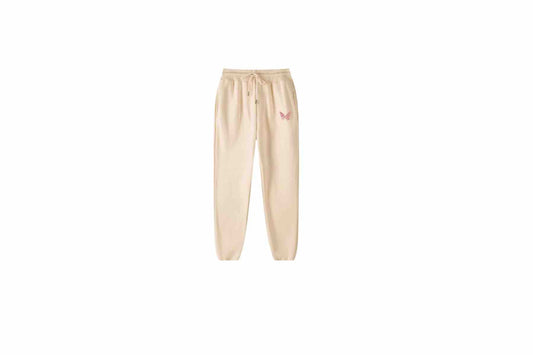Butterfly Embroidered Joggers