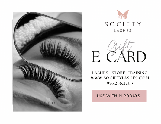 Society Lashes Gift Card